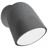 Justice Design Splash Gloss Grey Wall Sconce
