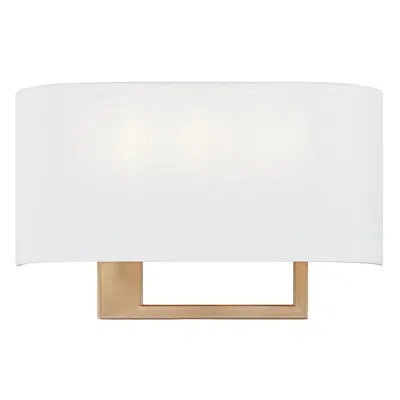Justice Design Textile Callie 10"h 3-light Matte Black Ada Wall Sconce W/ White Shade