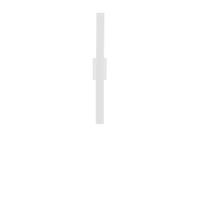 Justice Design Zarai Family 36" High Matte White Led Outdoor Wall Sconce