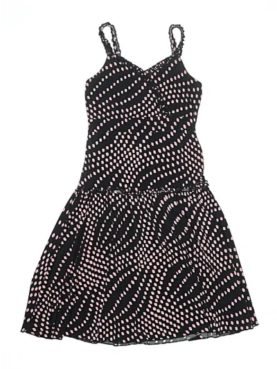 Pre-owned Justice Kids' Dress In Black