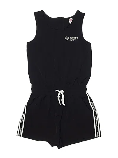 Pre-owned Justice Kids' Dress In Black