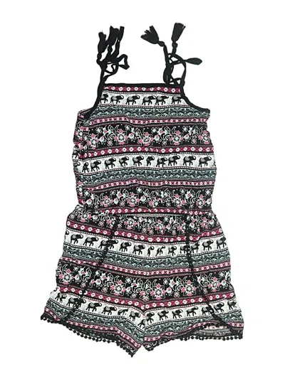 Pre-owned Justice Kids' Dress In Black