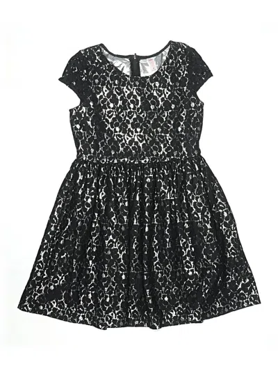 Pre-owned Justice Kids' Dress In Black