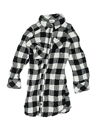 Pre-owned Justice Kids' Dress In Black