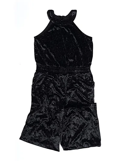Pre-owned Justice Kids' Dress In Black