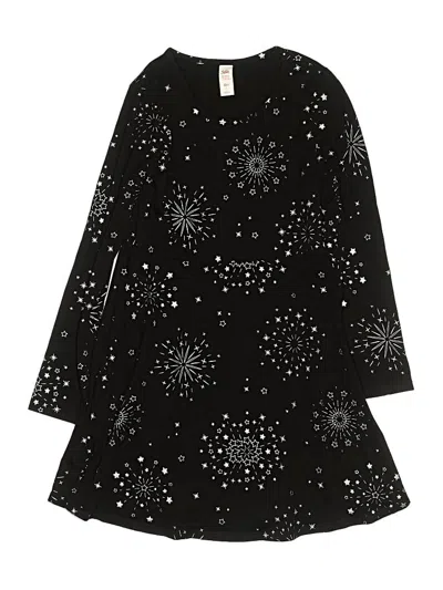 Pre-owned Justice Kids' Dress In Black