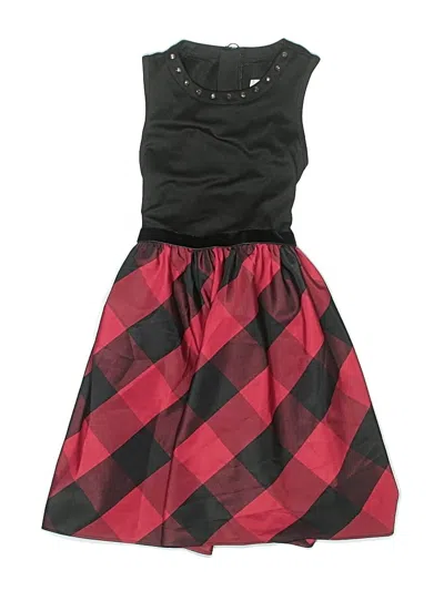 Pre-owned Justice Kids' Dress In Black
