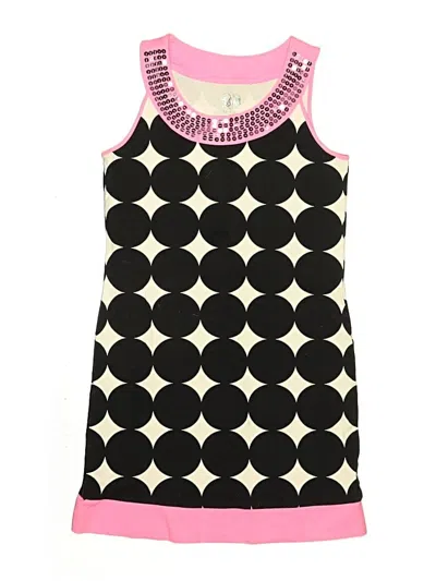 Pre-owned Justice Kids' Dress In Black