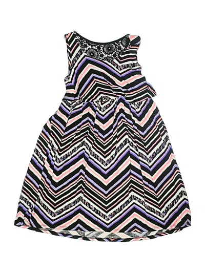 Pre-owned Justice Kids' Dress In Blue