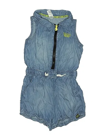 Pre-owned Justice Kids' Dress In Blue