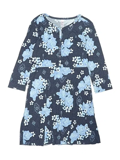 Pre-owned Justice Kids' Dress In Blue