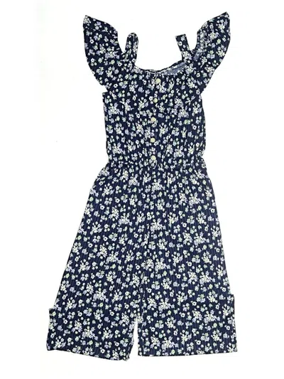 Pre-owned Justice Kids' Dress In Blue