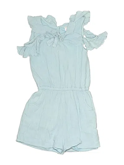 Pre-owned Justice Kids' Dress In Blue
