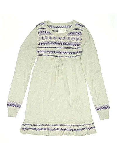 Pre-owned Justice Kids' Dress In Green