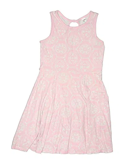 Pre-owned Justice Kids' Dress In Pink
