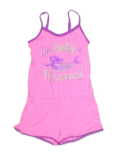 Pre-owned Justice Kids' Dress In Pink