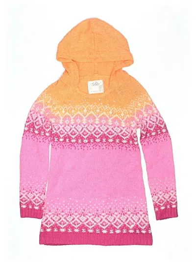 Pre-owned Justice Kids' Dress In Pink