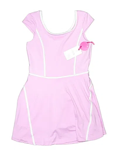 Pre-owned Justice Kids' Dress In Pink