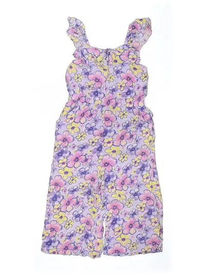 Pre-owned Justice Kids' Dress In Purple