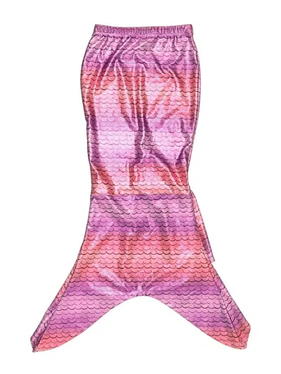 Pre-owned Justice Kids' Dress In Purple