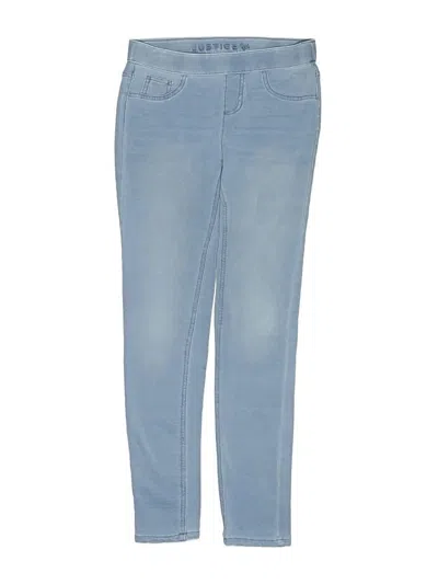 Pre-owned Justice Kids' Jeans In Blue