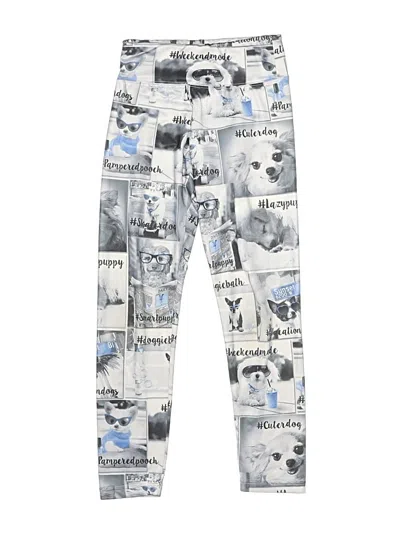 Pre-owned Justice Kids' Jeans In White