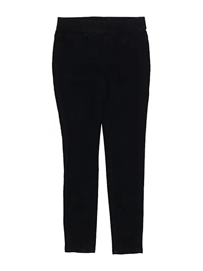 Pre-owned Justice Kids' Jeggings In Black