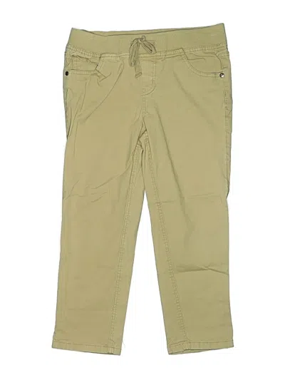 Pre-owned Justice Kids' Khaki Pant In Tan