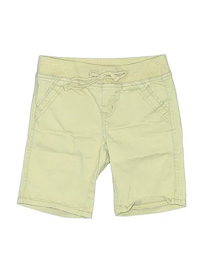 Pre-owned Justice Kids' Khaki Shorts In Green