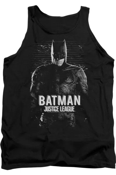 Justice League Movie Batman Adult Tank Top In Black