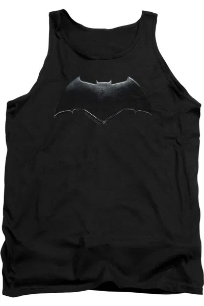 Justice League Movie Batman Logo Adult Tank Top In Black