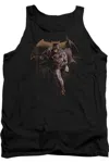 Justice League Movie Caped Crusader Adult Tank Top In Black