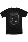 Justice League Movie Shield Of Emblems Short Sleeve Adult Tee / T-shirt In Black