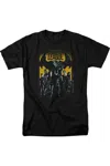 Justice League Movie Stand Up To Evil Short Sleeve Adult Tee / T-shirt In Black