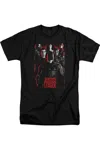 Justice League Movie The League Short Sleeve Adult Tall Tee / T-shirt In Black