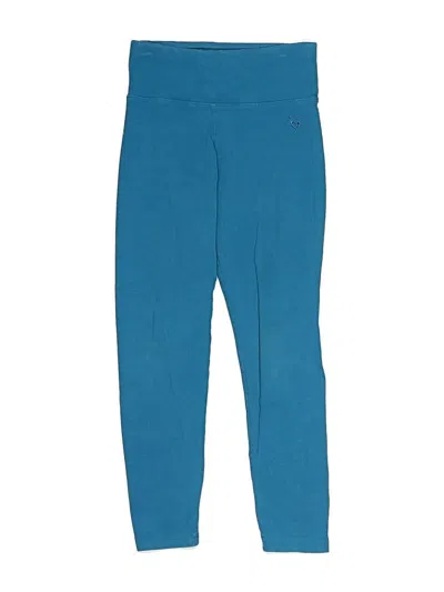 Pre-owned Justice Kids' Leggings In Blue