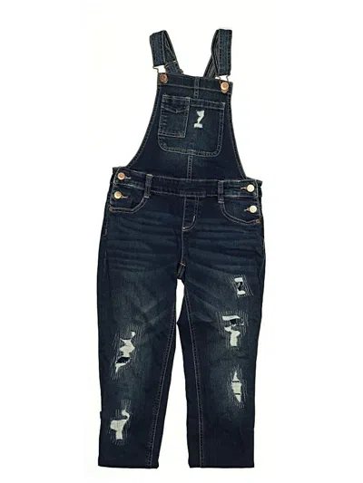 Pre-owned Justice Kids' Overalls In Blue