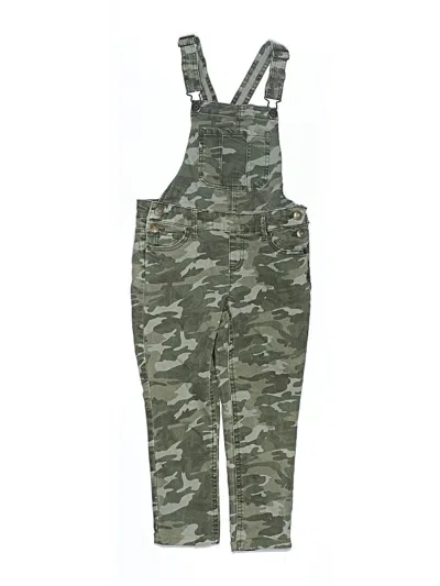 Pre-owned Justice Kids' Overalls In Green