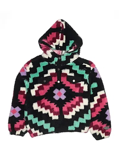 Pre-owned Justice Kids' Pullover Sweater In Purple