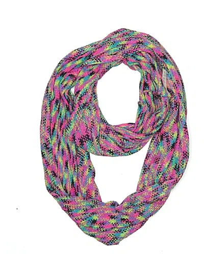 Pre-owned Justice Kids' Scarf In Pink
