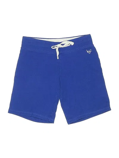 Pre-owned Justice Kids' Shorts In Blue
