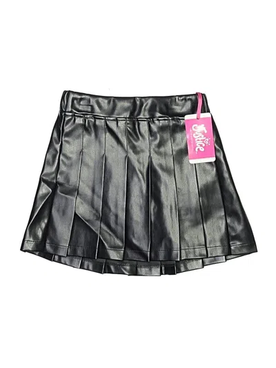Pre-owned Justice Kids' Skirt In Silver