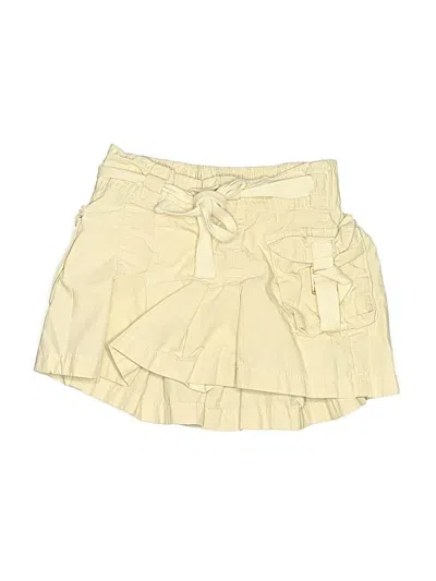 Pre-owned Justice Kids' Skirt In Yellow