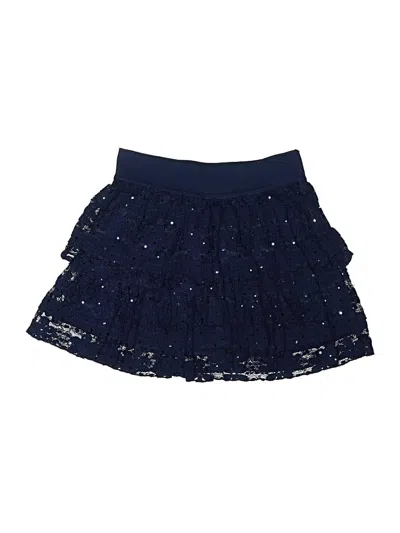 Pre-owned Justice Kids' Skort In Blue