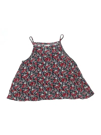 Pre-owned Justice Kids' Sleeveless Blouse In Red