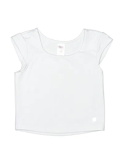 Pre-owned Justice Kids' Sleeveless T-shirt In Silver