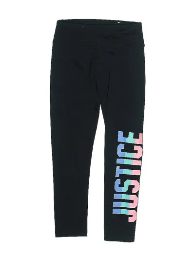 Pre-owned Justice Kids' Sweatpants In Black
