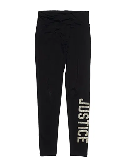 Pre-owned Justice Kids' Sweatpants In Black