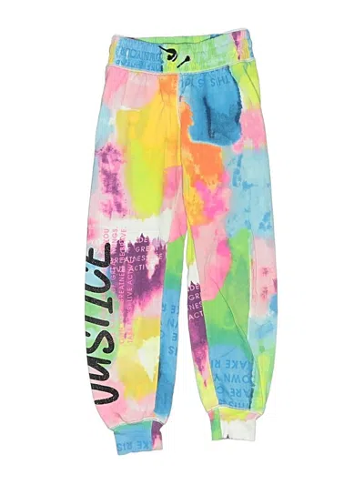 Pre-owned Justice Kids' Sweatpants In Blue