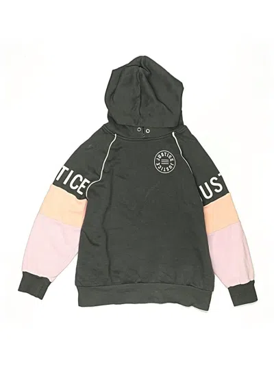 Pre-owned Justice Kids' Sweatshirt In Gray